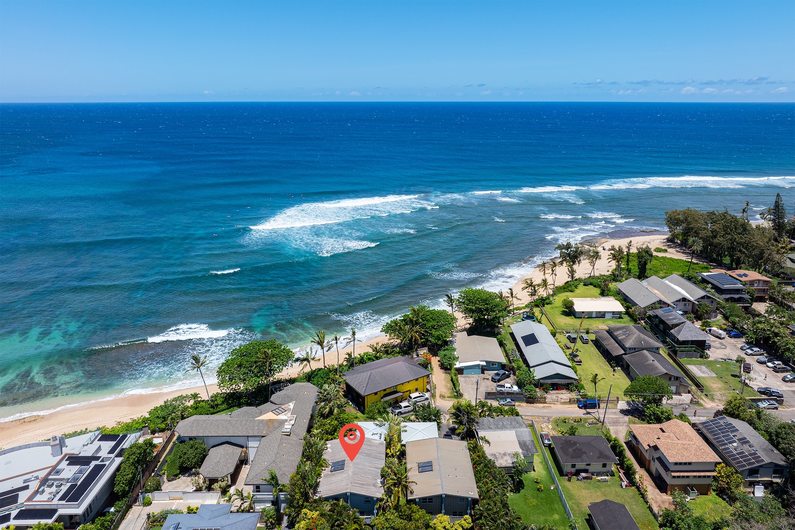 Haleiwa Vacation Rentals, Sunset Beach Hideaway - The home sits near beautiful North Shore beaches and lush tropical surroundings.