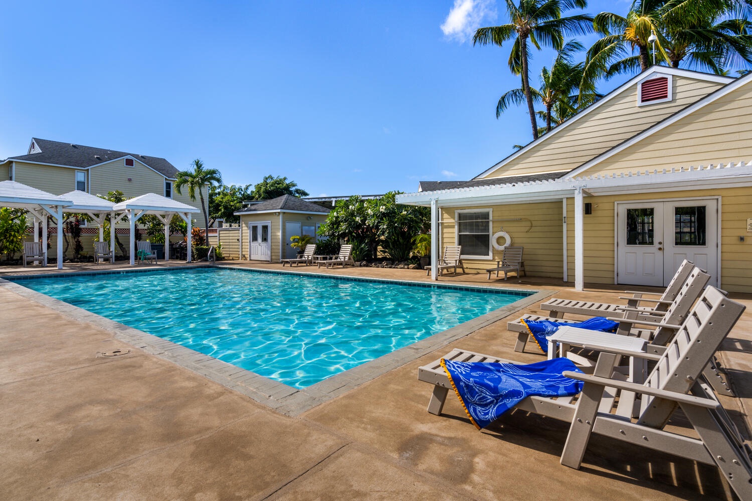 Waikoloa Vacation Rentals, Fairway Terrace F-107 - Community pool