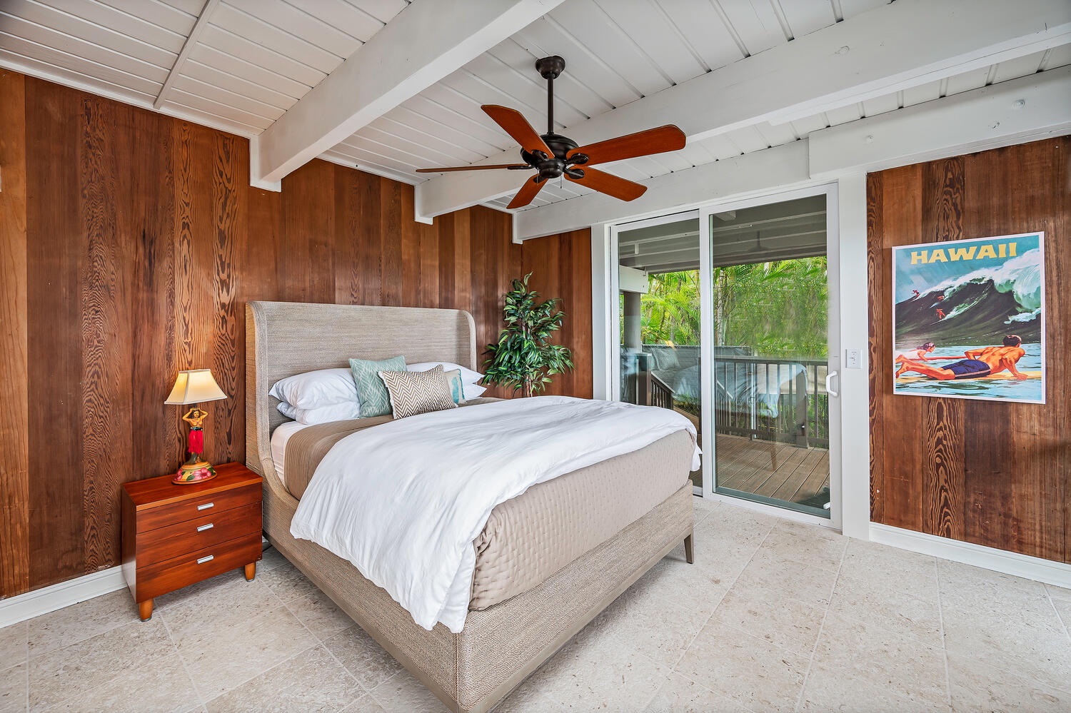 Kailua Vacation Rentals, Hale Lani - Guest bedroom 2 with queen