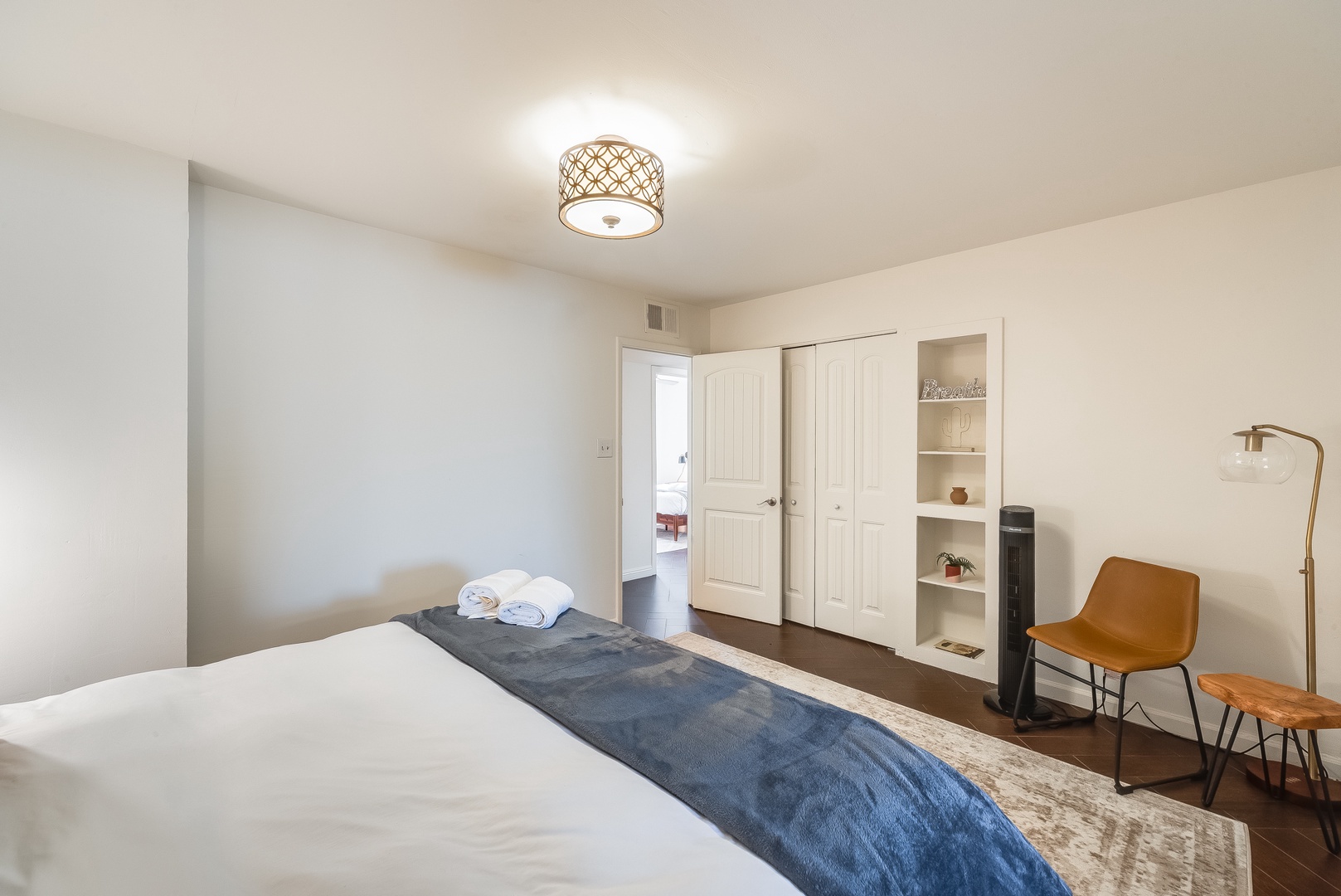 Phoenix Vacation Rentals, Desert Oasis - Primary bedroom has ensuite bath