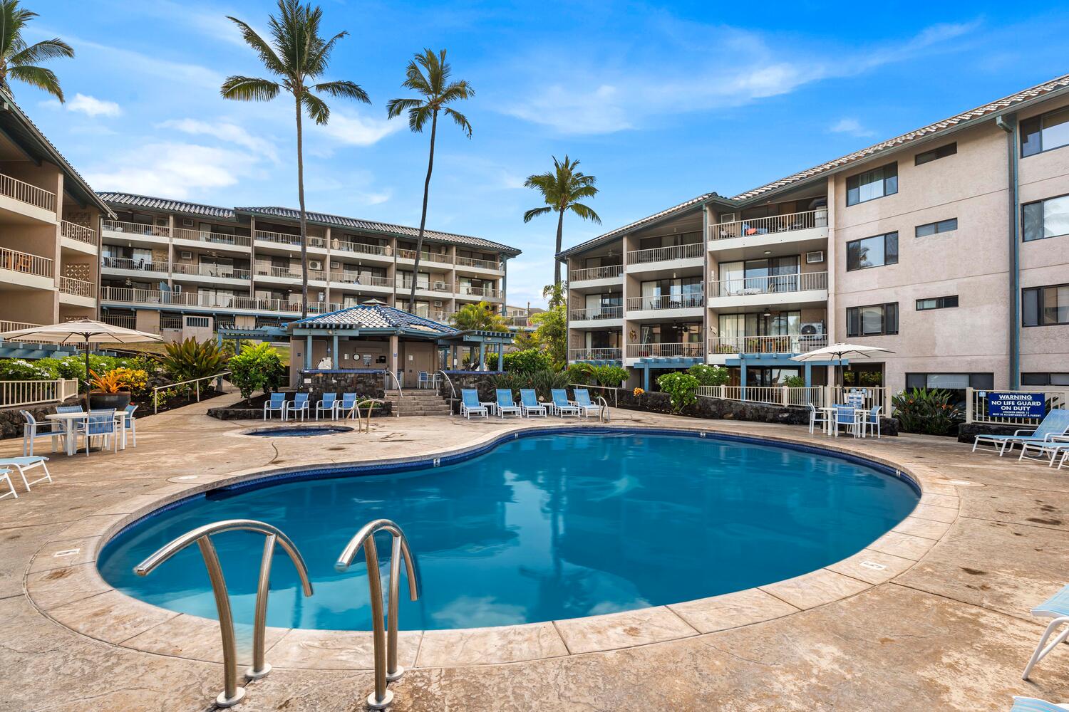 Kailua Kona Vacation Rentals, Kona Reef F11 - Take a dip in the pool!