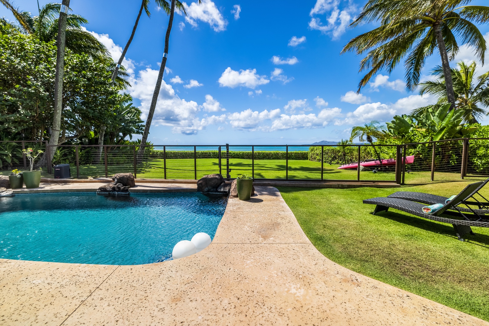 Honolulu Vacation Rentals, Nanea Kai Villa - Take a refreshing dip in the pool!