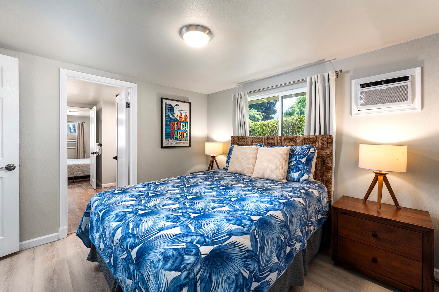 Kailua Kona Vacation Rentals, Honl's Beach Hale (Big Island) - Another angle of the guest bedroom showcasing comfort and style.