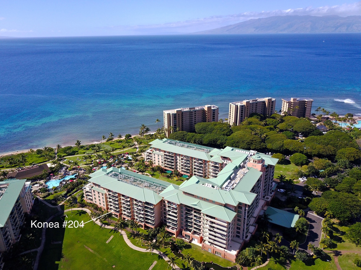 Lahaina Vacation Rentals, Honua Kai Konea 204 - Honua Kai Konea 204 Aerial