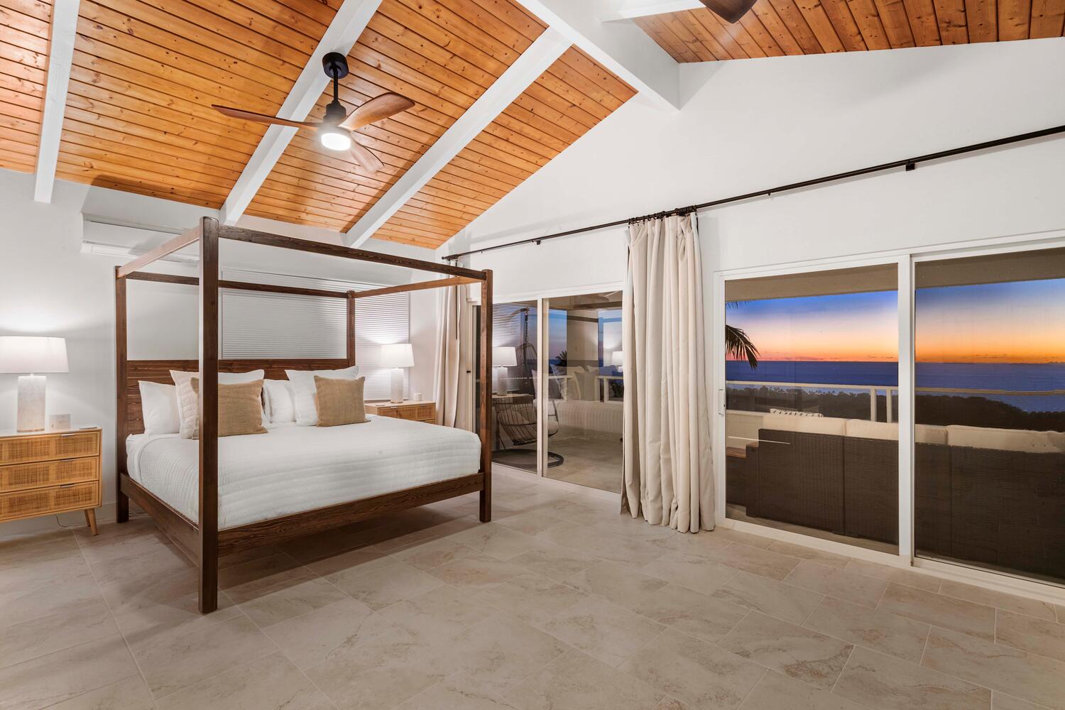 Kailua Kona Vacation Rentals, Ho'okipa Hale - Relax on the lanai’s plush furniture, taking in breathtaking views just steps from your private suite.