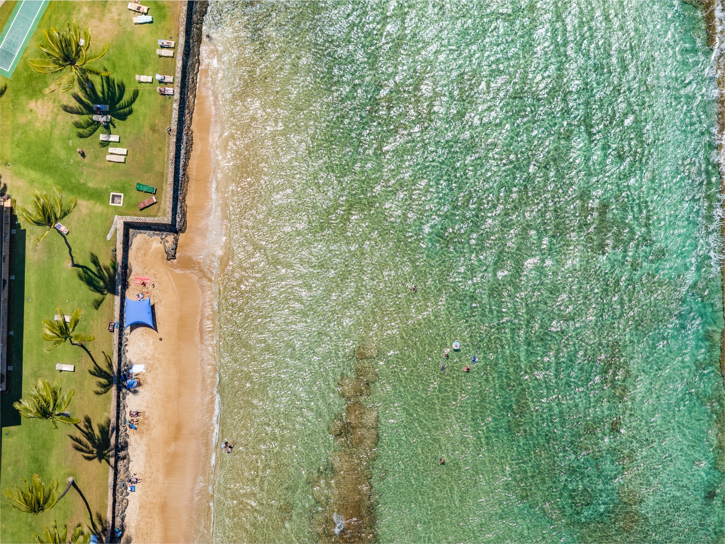 Lahaina Vacation Rentals, Papakea K-105 - Golden sand, deep blue ocean, and the green grounds of Papakea K-105 meet in perfect harmony.
