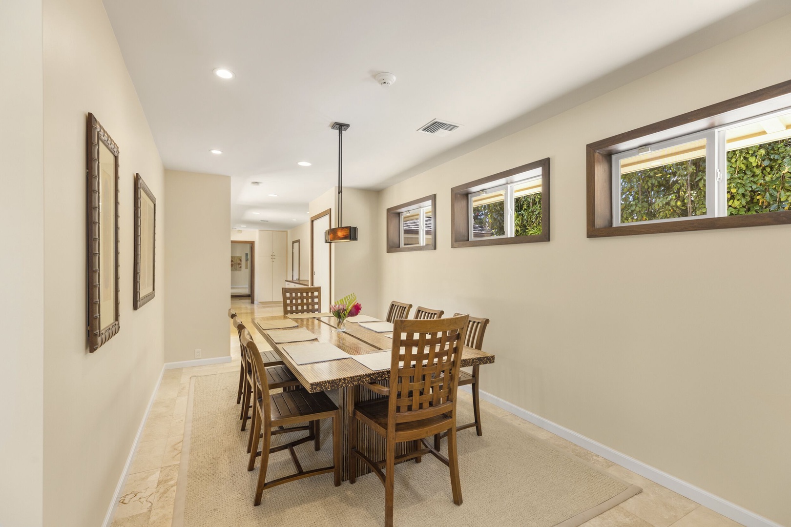 Honolulu Vacation Rentals, Kahala Breeze - Dining Room.