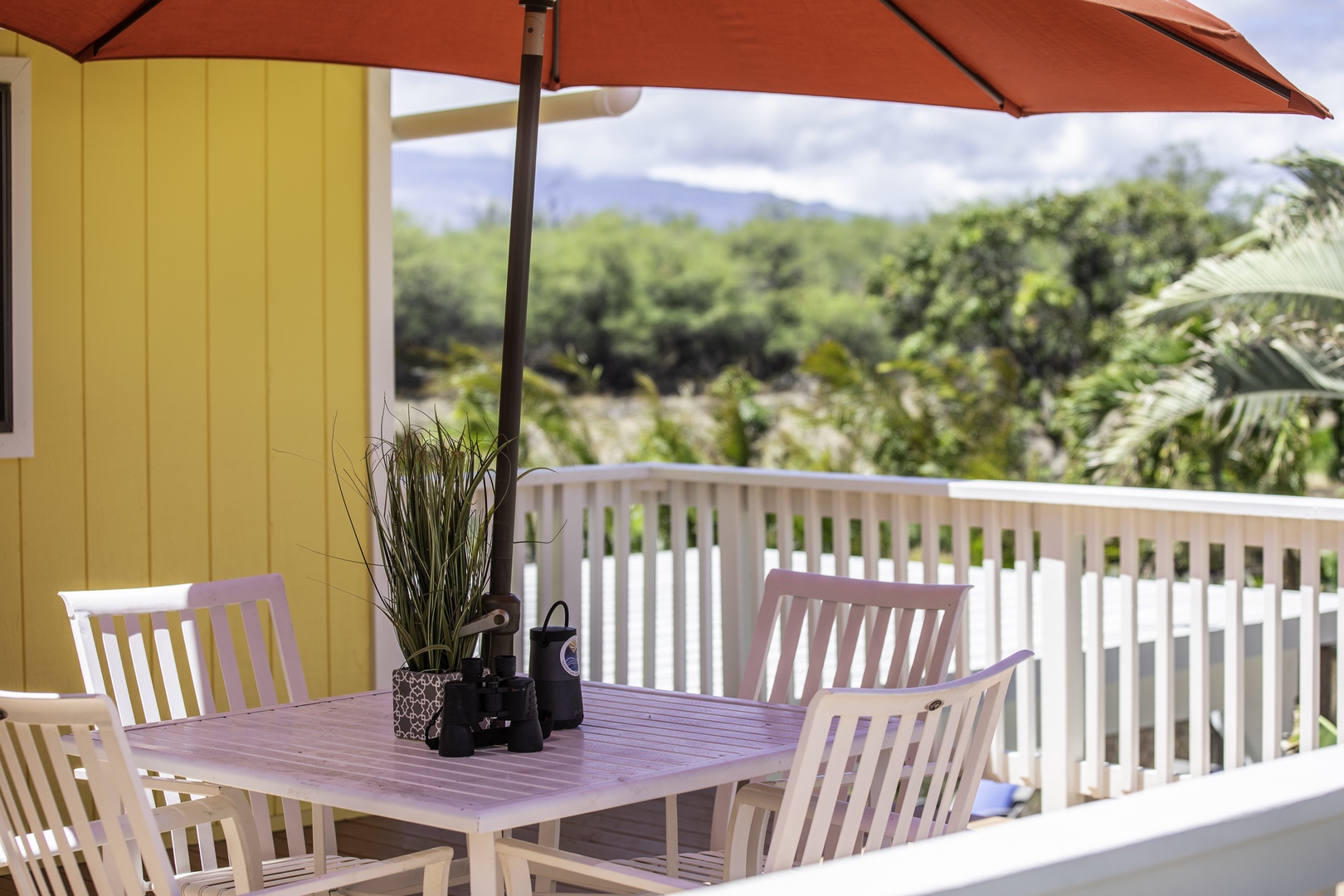 Kamuela Vacation Rentals, Honu Ohana- Puako 59 - Sip your morning brew with a view! (Upstiars Lanai)