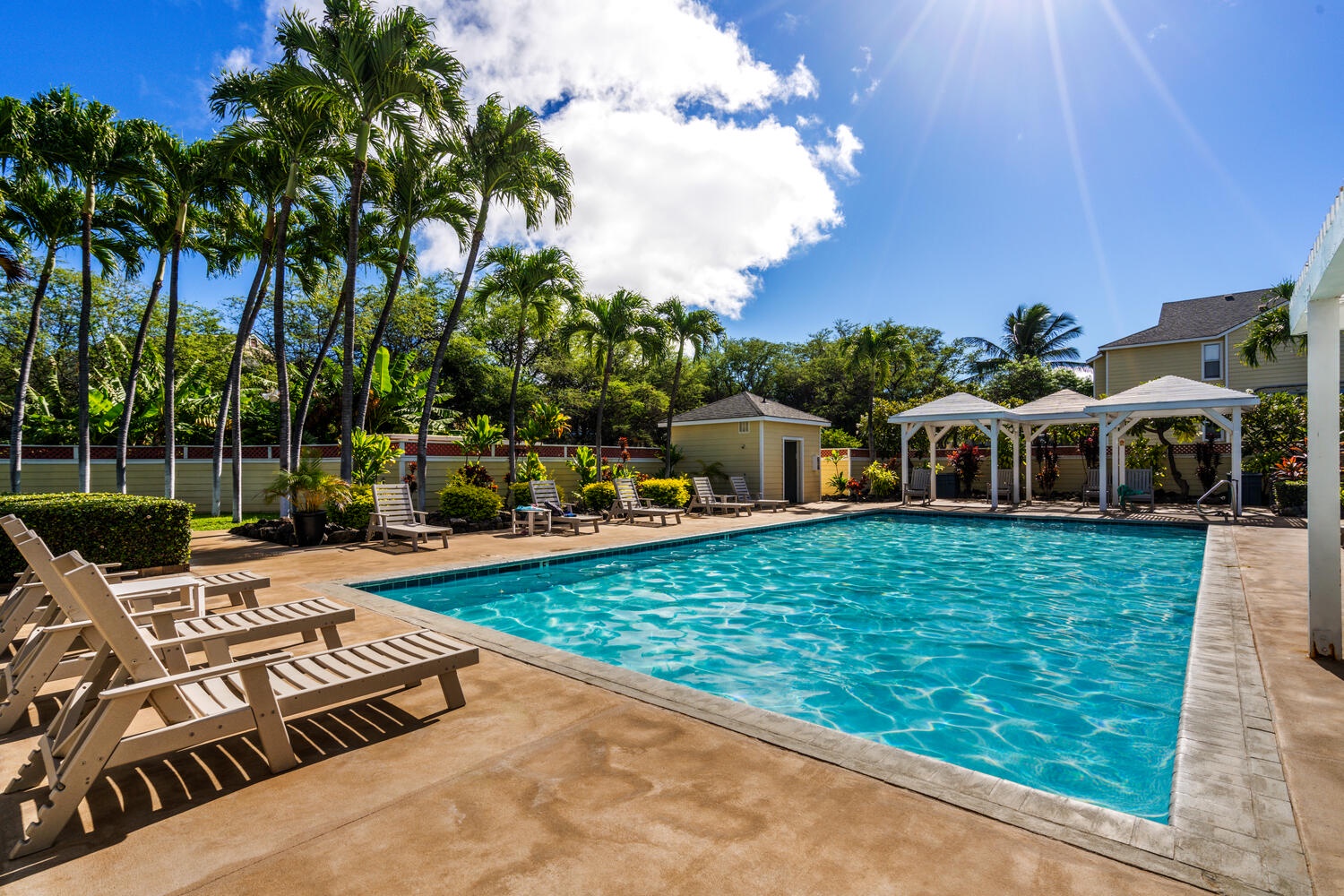 Waikoloa Vacation Rentals, Fairway Terrace F-107 - Community pool