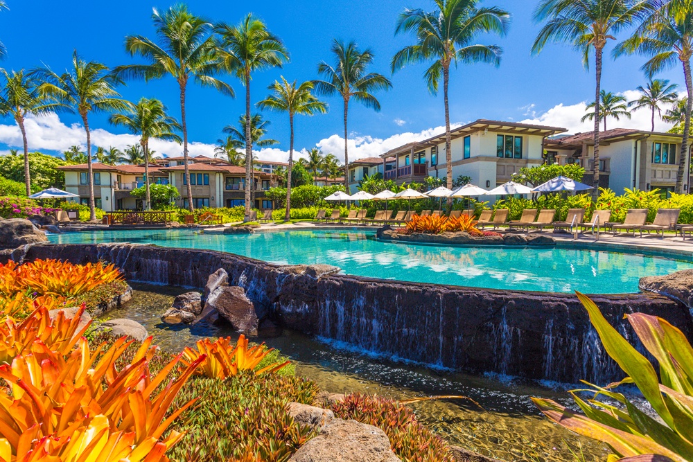 Wailea Vacation Rentals, Sun Splash C301 at Wailea Beach Villas* - A View Towards Wailea Beach Villas Building A from Wailea Beach