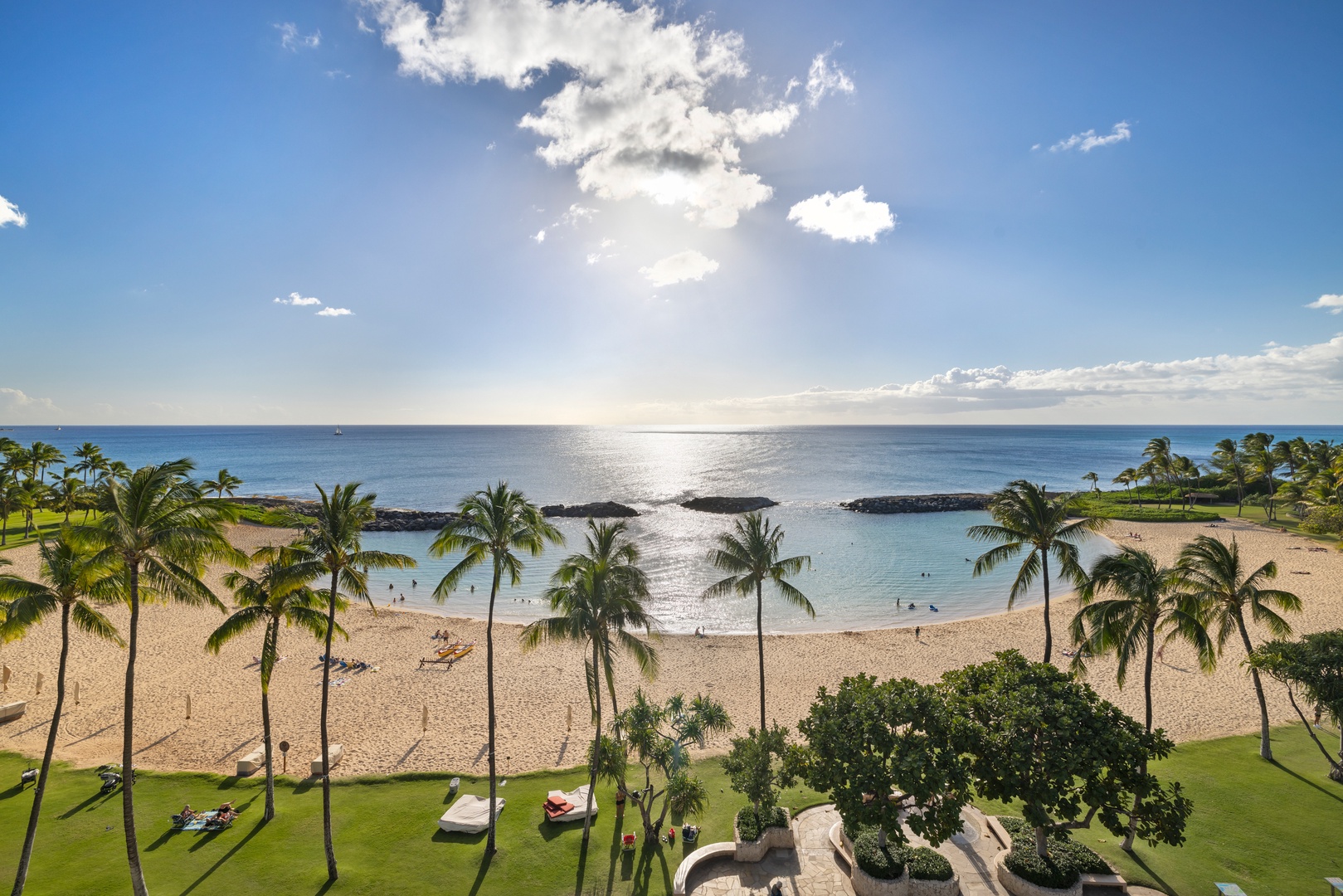 Kapolei Vacation Rentals, Ko Olina Beach Villas B610 - The tranquil lagoon is the perfect spot for your afternoon beach adventure.