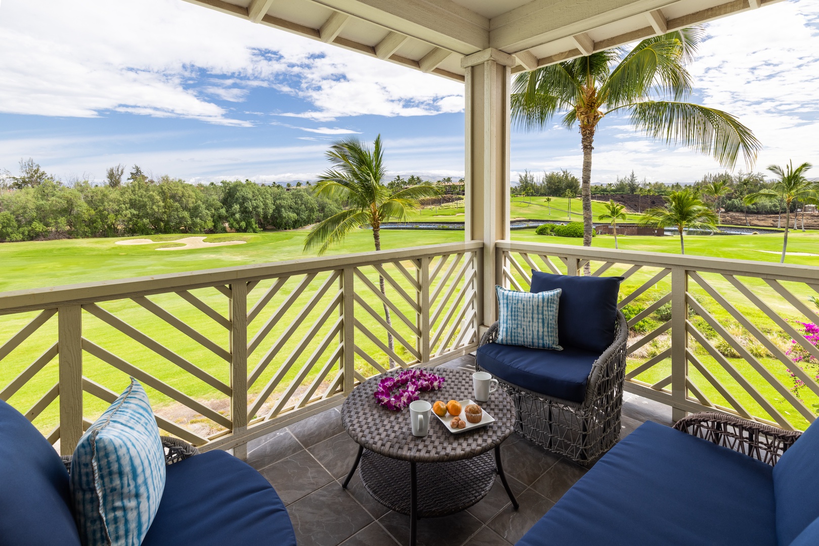 Waikoloa Vacation Rentals, Fairway Villas at Waikoloa Beach Resort E34 - Welcome to our slice of paradise with expansive golf and mountain views