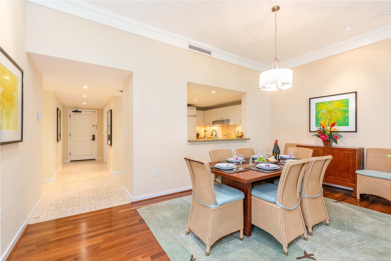 Kahuku Vacation Rentals, Turtle Bay Villas 310 - Dining Room