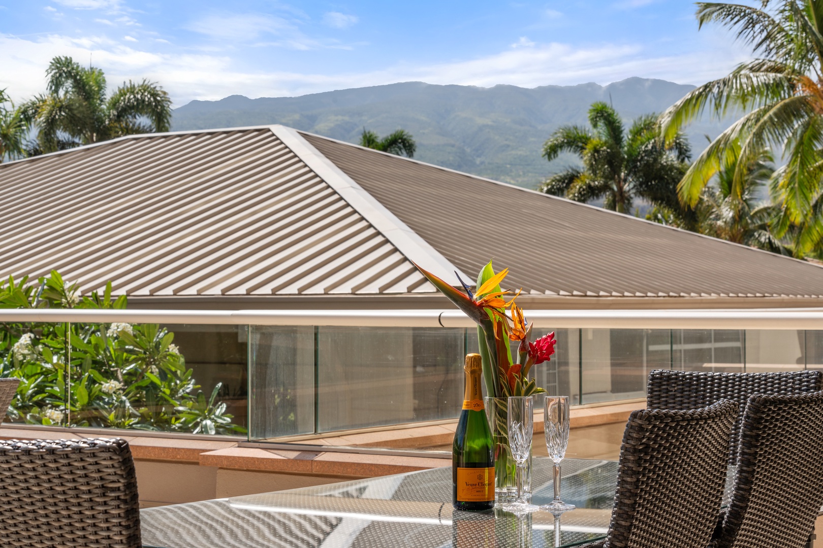 Lahaina Vacation Rentals, Honua Kai Konea 230/232 - Toast to your Maui getaway with a scenic moment from Honua Kai Konea 230/232’s lanai