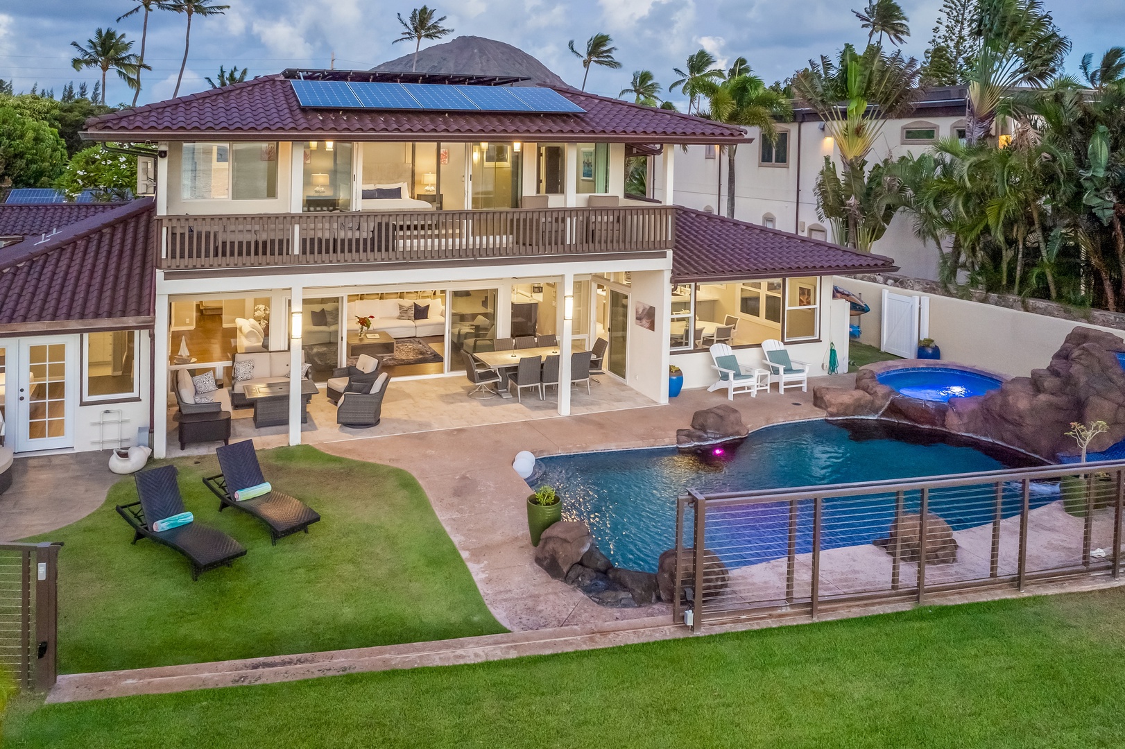 Honolulu Vacation Rentals, Nanea Kai Villa - Spend your vacation time at our luxurious villa with a private pool, spacious patio, and lush lawn for the perfect getaway.