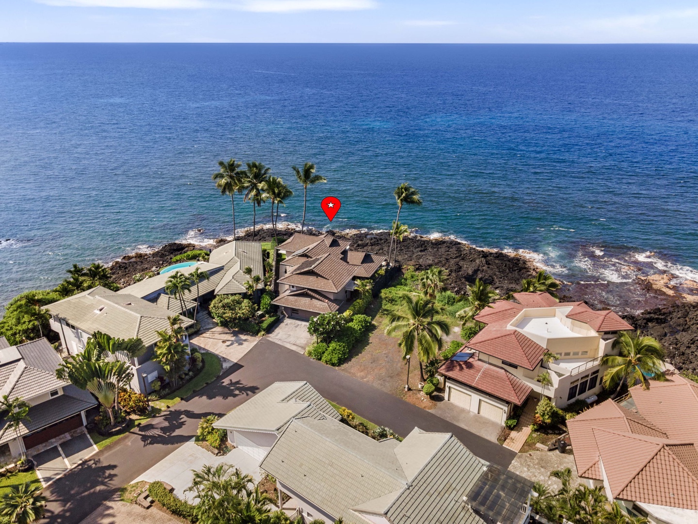 Kailua Kona Vacation Rentals, Ali'i Point #9 - What a back drop!