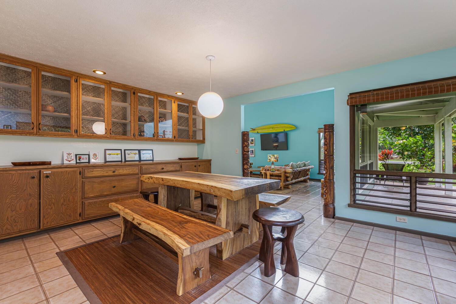 Princeville Vacation Rentals, Ailana Hale - Dining Area