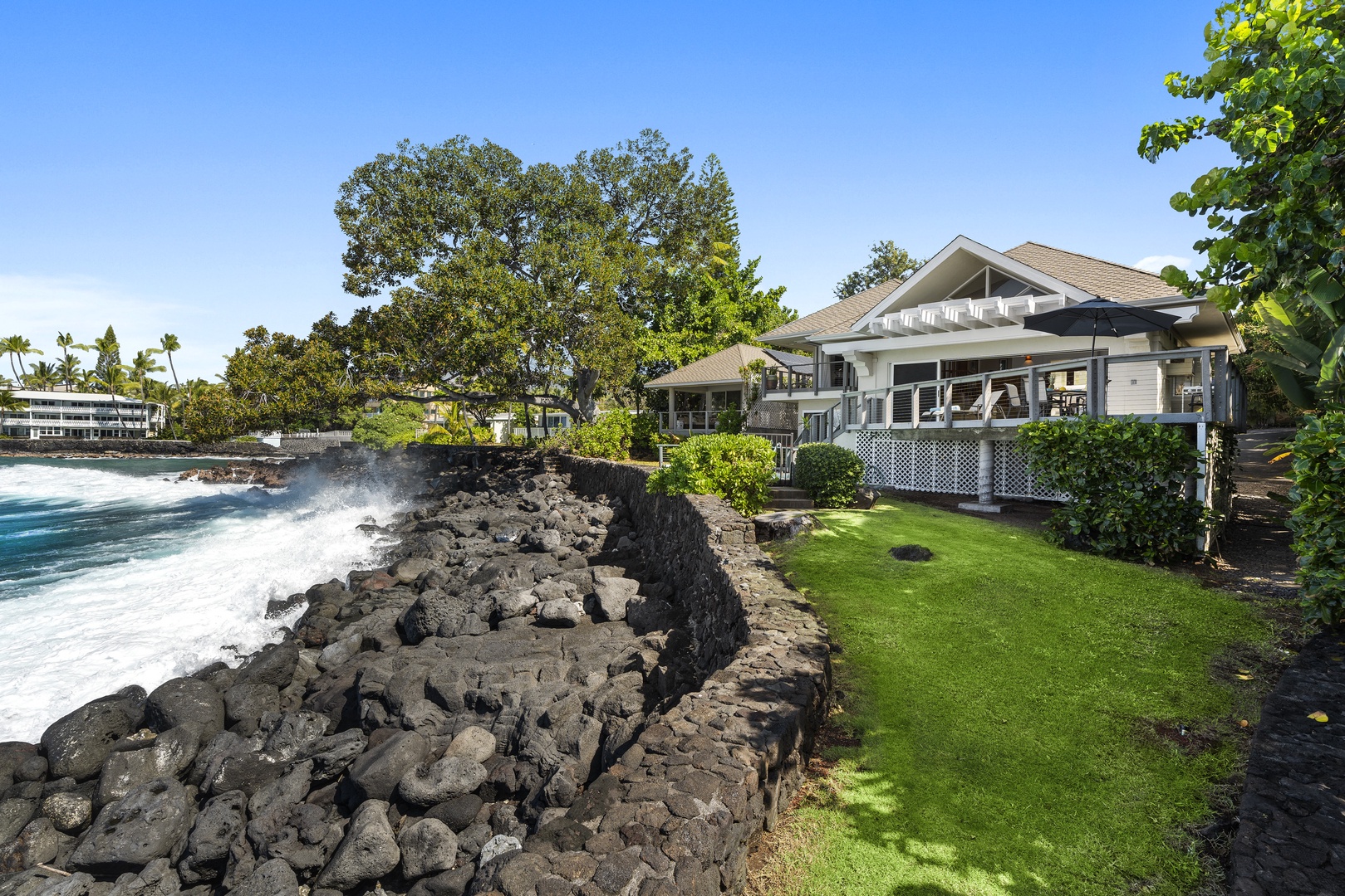 Kailua-Kona Vacation Rentals, Hale Kope Kai - Perched at a point the home is fairly private