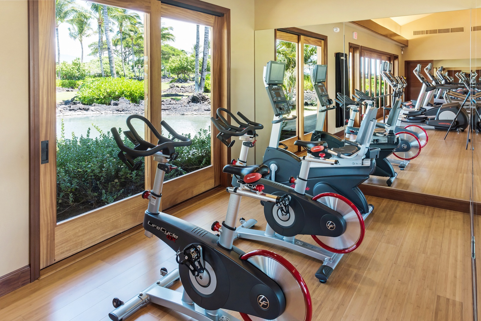 Kamuela Vacation Rentals, 3BD OneOcean (1C) at Mauna Lani Resort - Stay Fit at the Community's Hana Pono Park Fitness Center