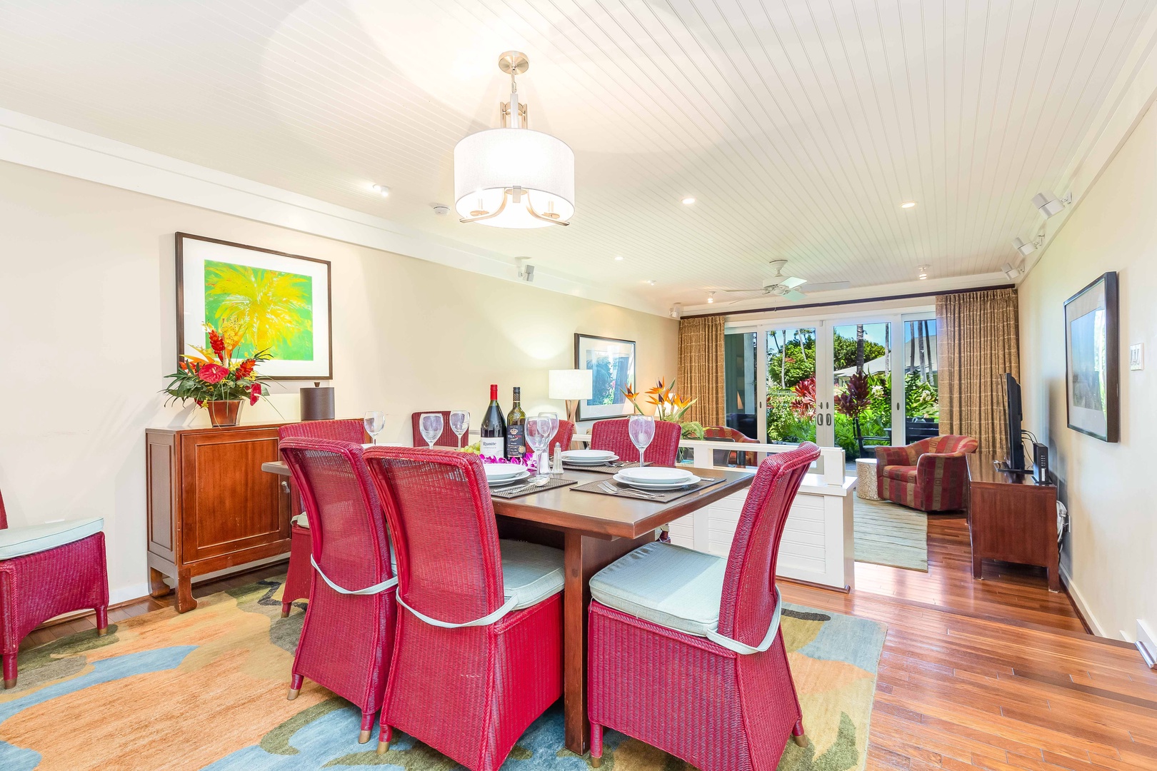 Kahuku Vacation Rentals, Turtle Bay Villas 108 - Dining room