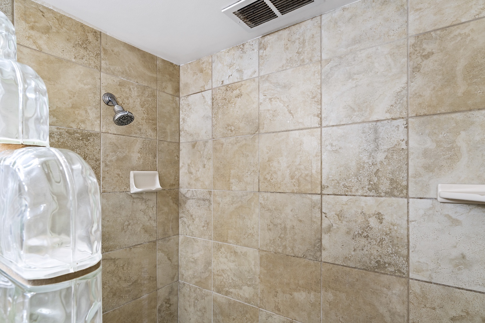 Kailua Kona Vacation Rentals, Sea Village 1105 - Tiled walk in shower