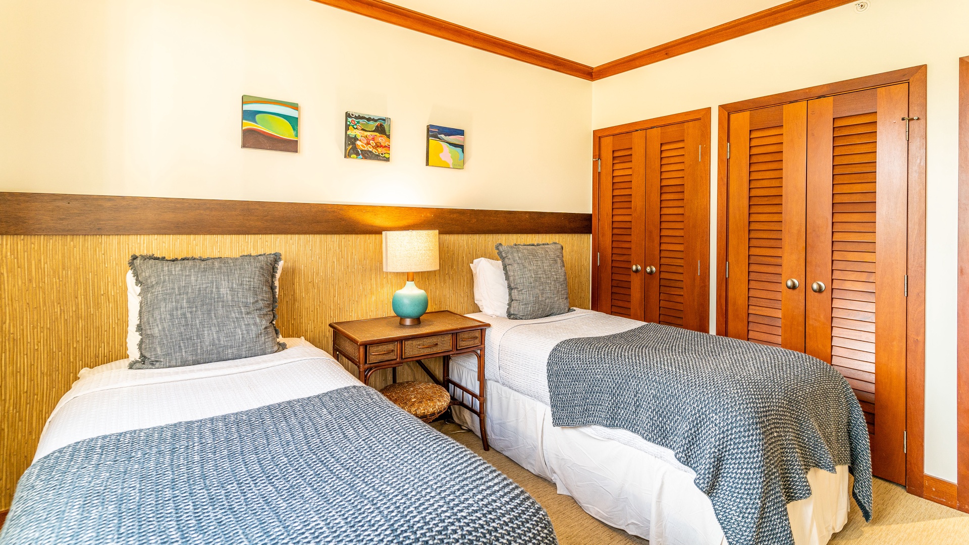 Kapolei Vacation Rentals, Ko Olina Beach Villas B403 - Sleep comfortably in the third guest bedroom.
