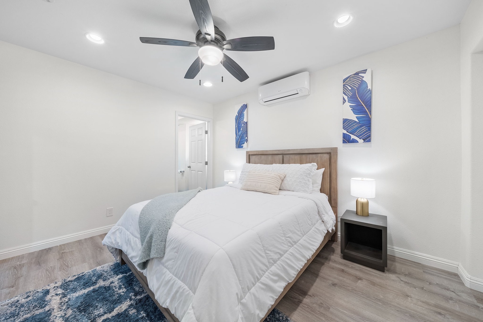 Kaaawa Vacation Rentals, Kualoa Ohia - Downstairs Bedroom 3 with queen bed