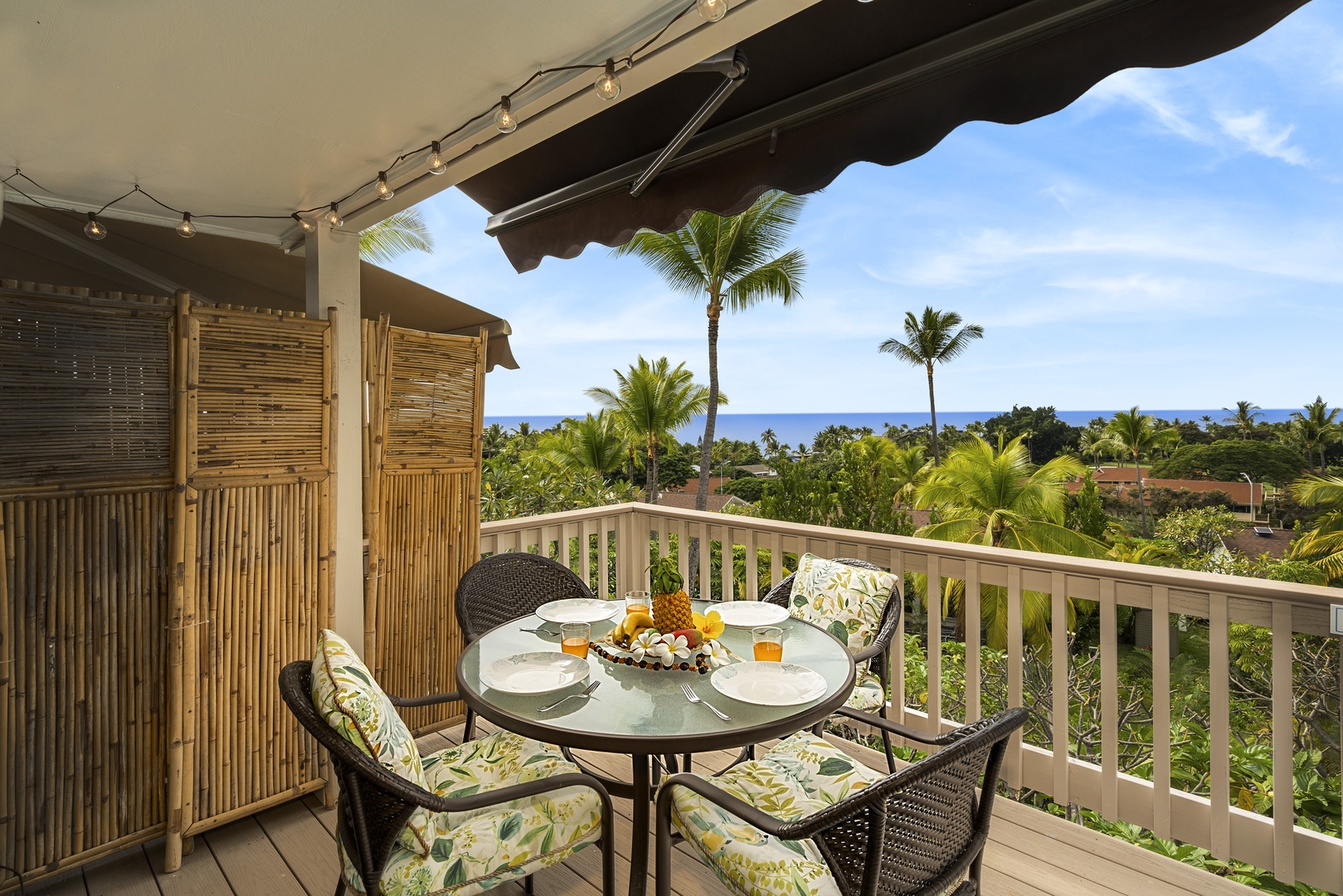 Kailua-Kona Vacation Rentals, Keauhou Resort 116 - Outdoor dining for 4!
