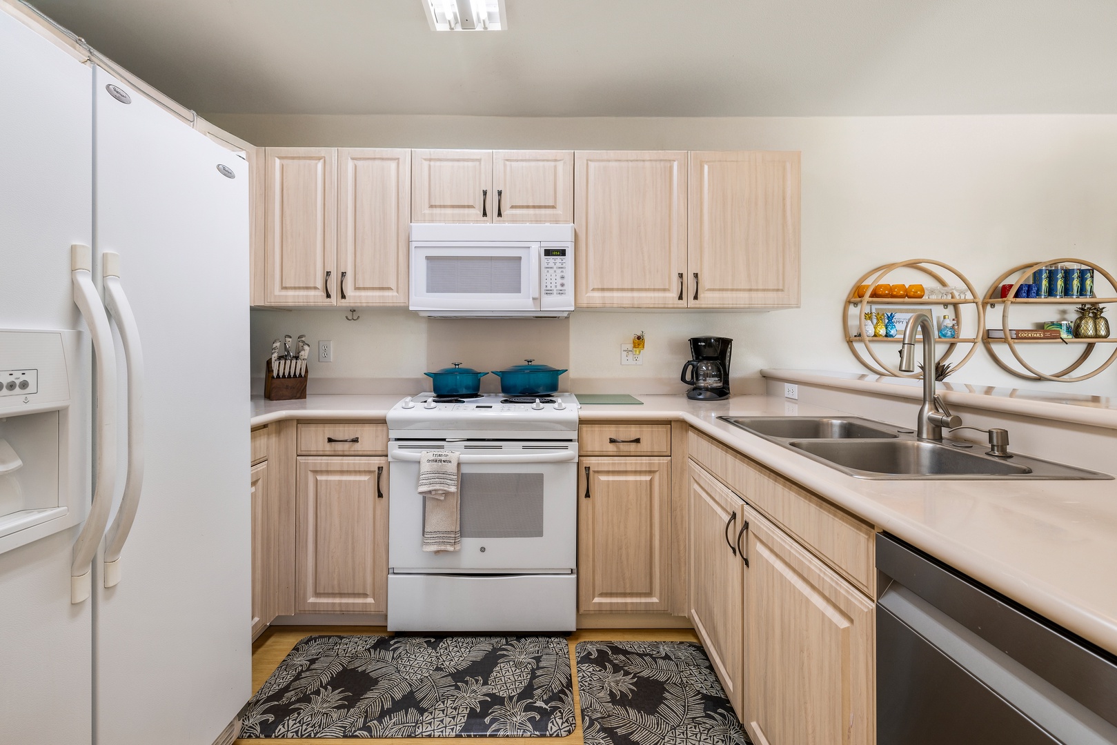 Your fully equipped kitchen awaits with everything you need to create memorable meals during your stay.