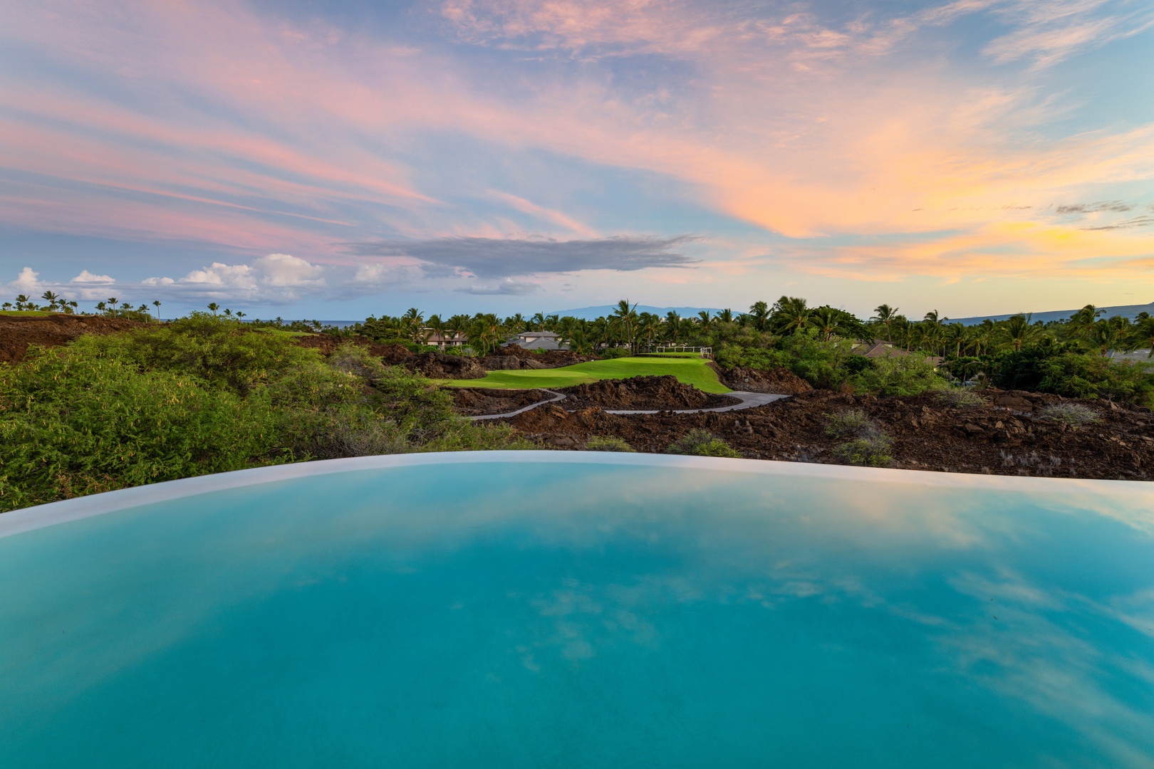 Kamuela Vacation Rentals, Champion Ridge 7 - End the day with this postcard-perfect view from your private Hawaiian retreat.