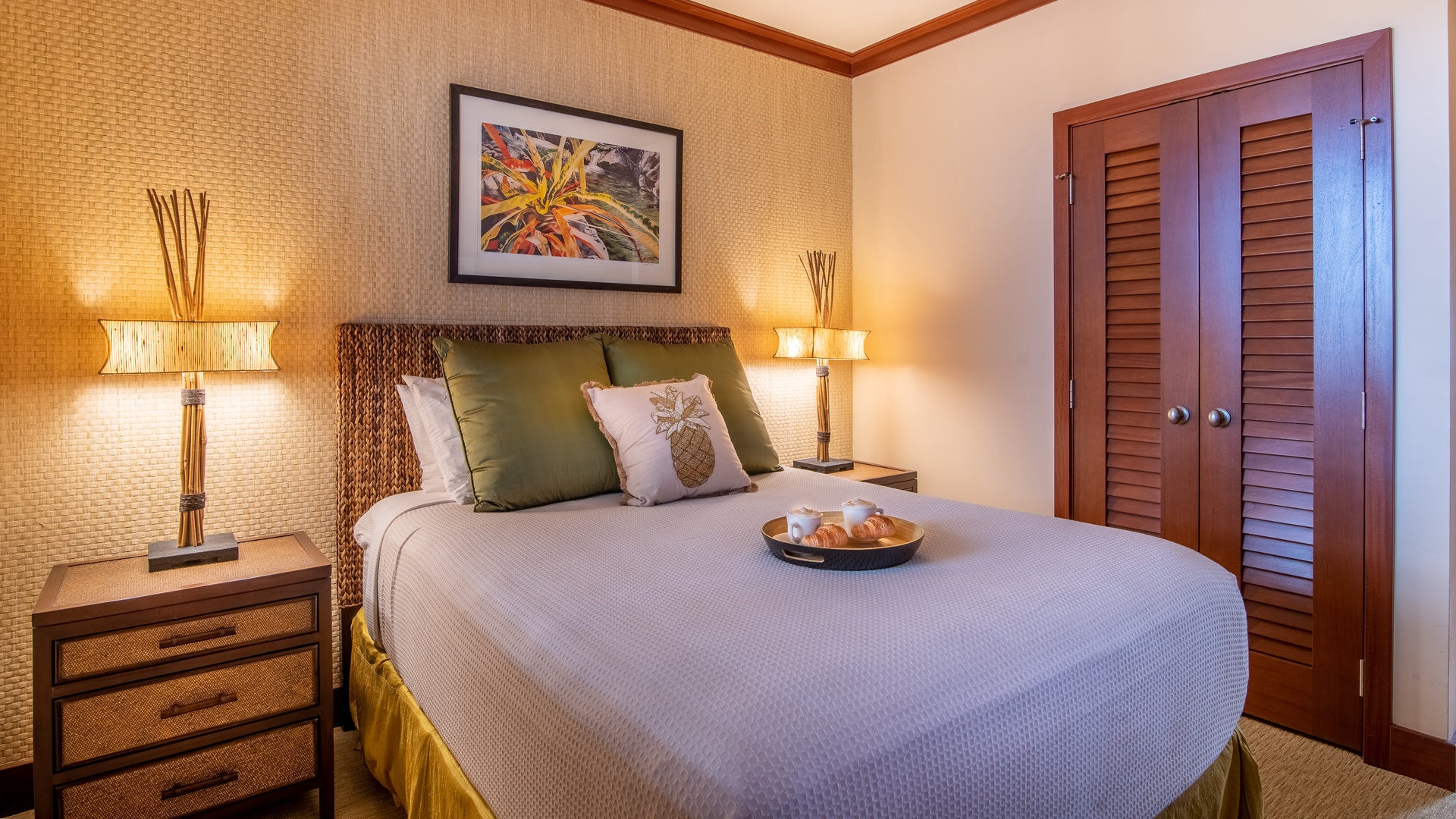 Kapolei Vacation Rentals, Ko Olina Beach Villas O1111 - Tasteful decor and a welcome tray.