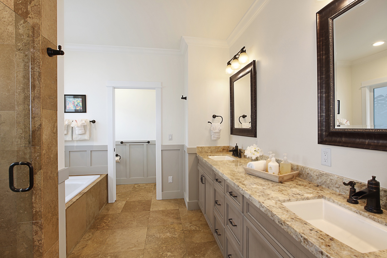 Koloa Vacation Rentals, Kiahuna Plantation Hale - Primary Bathroom