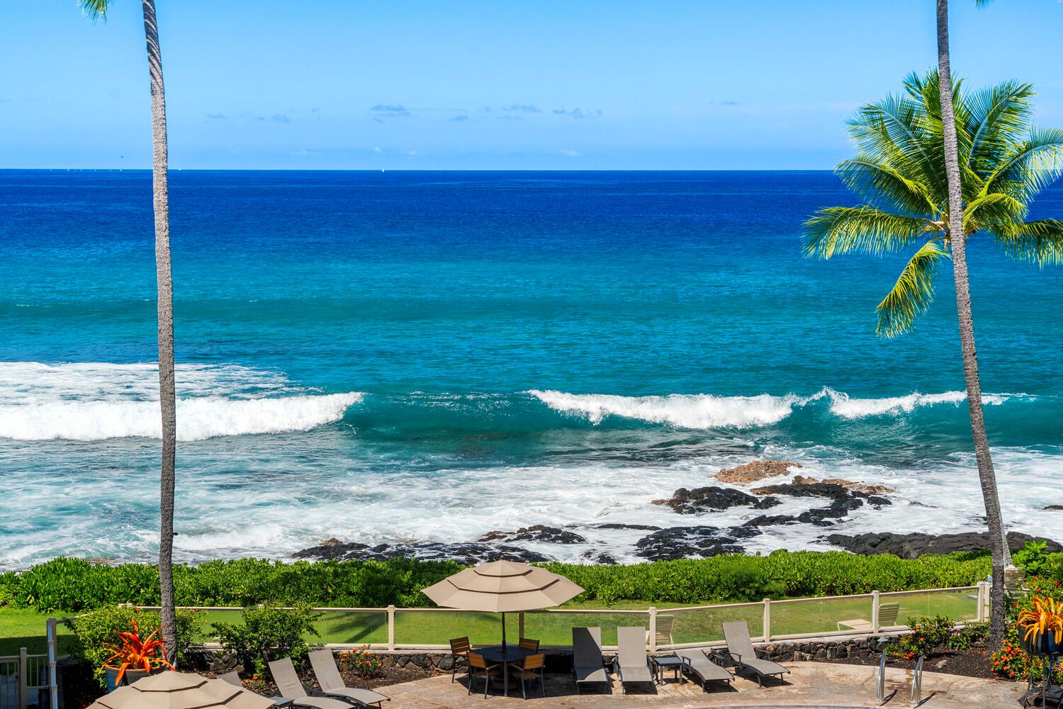 Kailua Kona Vacation Rentals, Kona Reef F11 - Year-round Sunsets, Sandy Beaches, Warm Weather, and Surf Break.