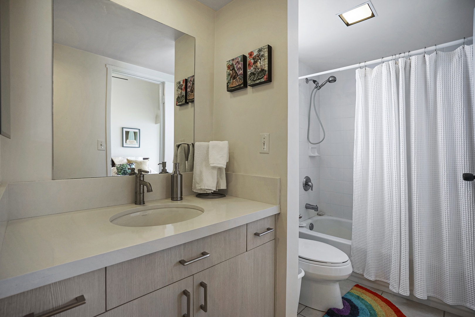 Princeville Vacation Rentals, Sealodge Villa H5 - Both bathrooms have plenty of counter space