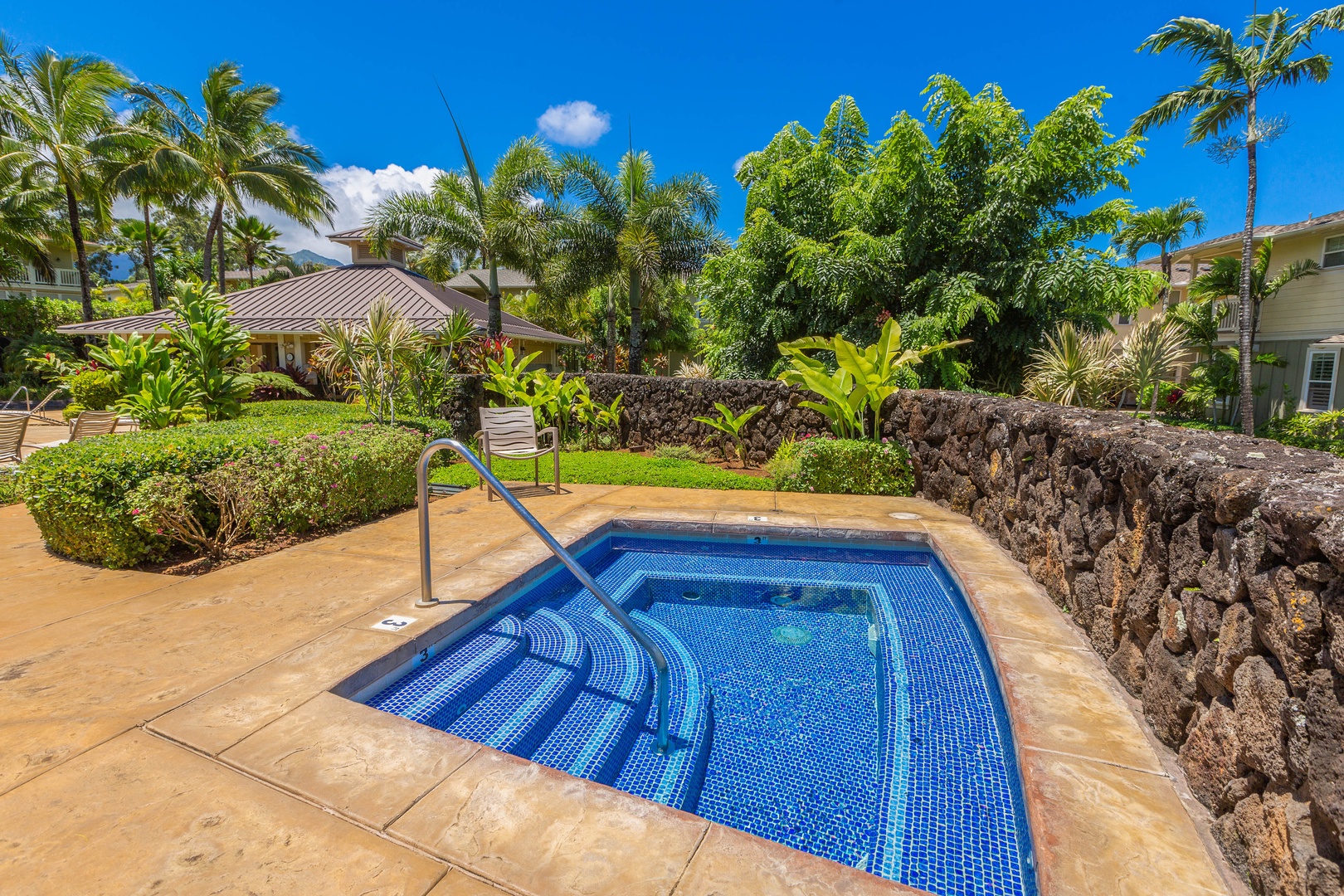 Princeville Vacation Rentals, Pualani Villa - Enjoy a refreshing dip in the hot tub, the perfect spot to unwind after a day of adventure.