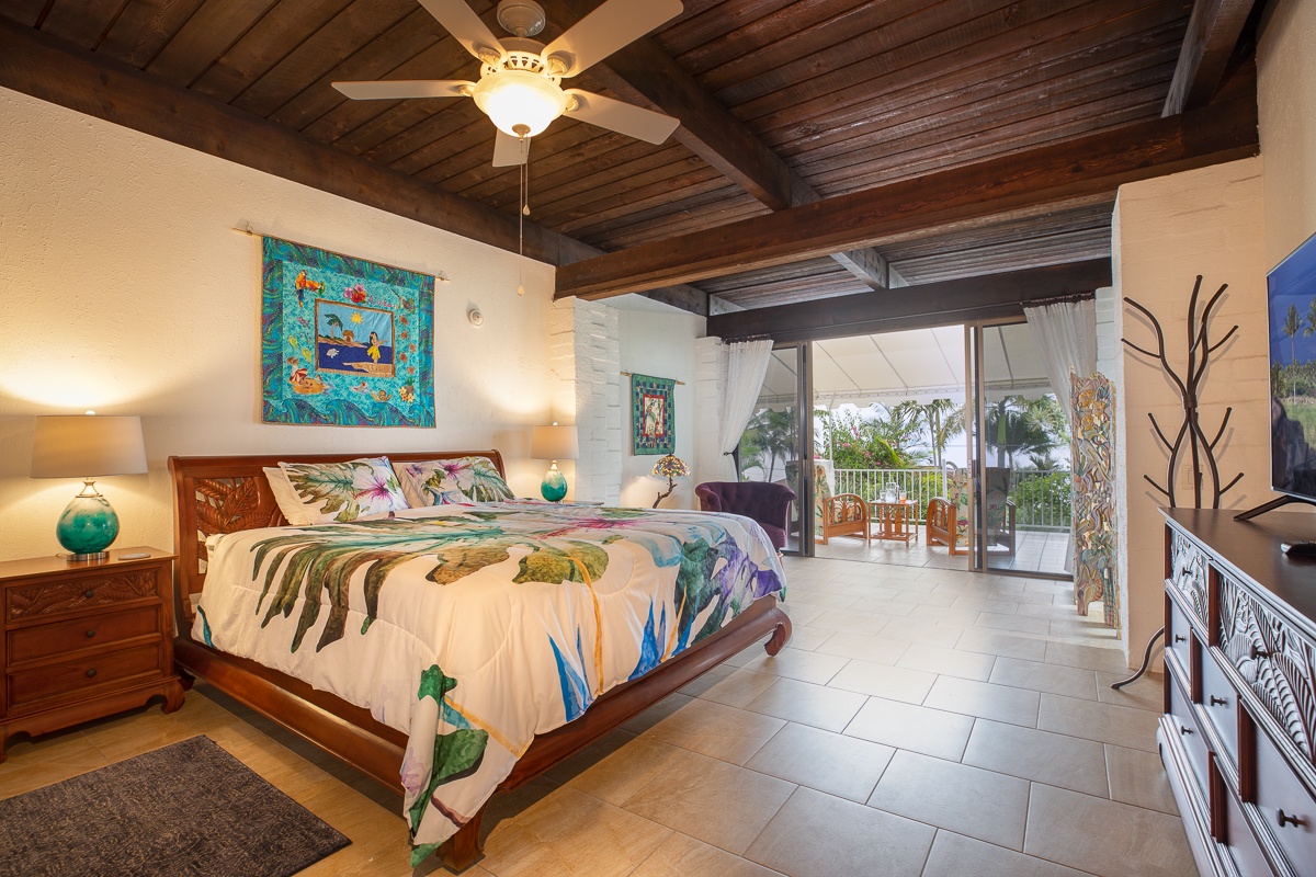 Kailua Kona Vacation Rentals, Ono Oasis - Spacious Primary Bedroom