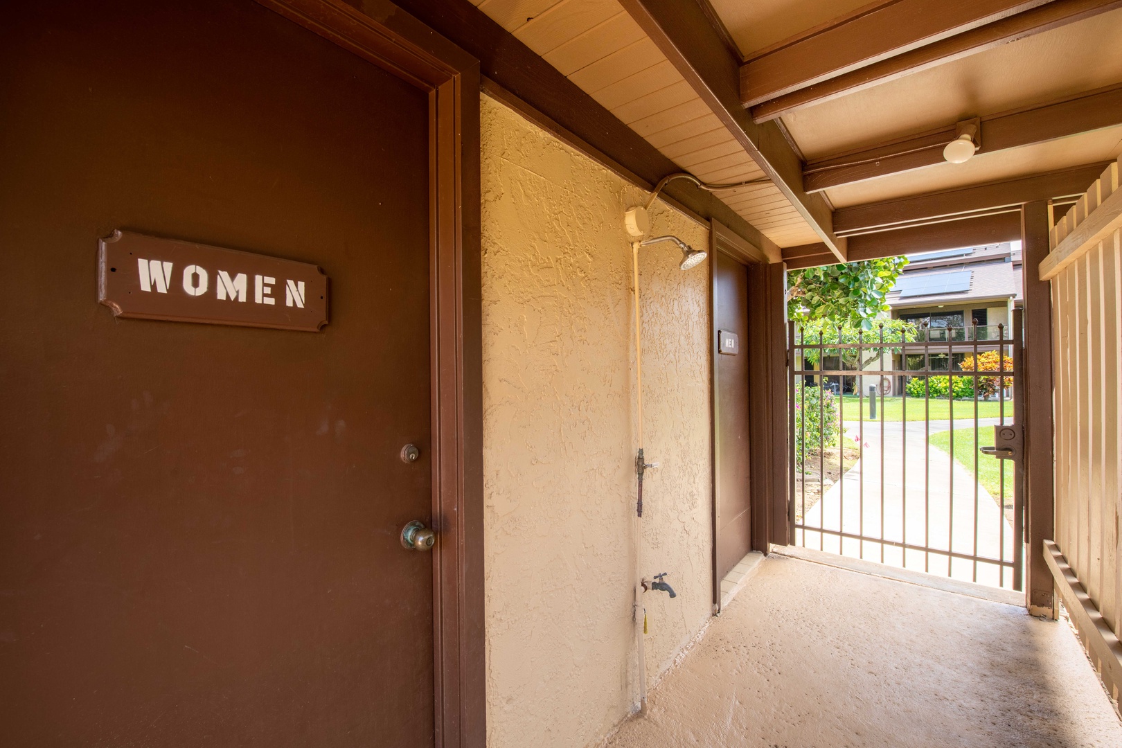 Waikoloa Vacation Rentals, Waikoloa Villas A107 - Convenient Bathrooms and Outdoor Shower at Both Pools