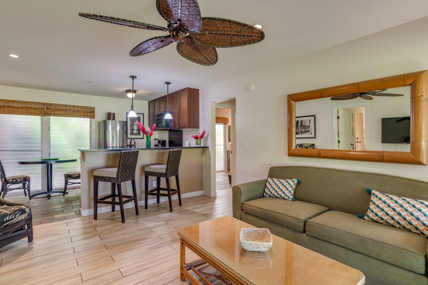 Lahaina Vacation Rentals, Aina Nalu D103 - Relax on the couch after a long day of island adventures