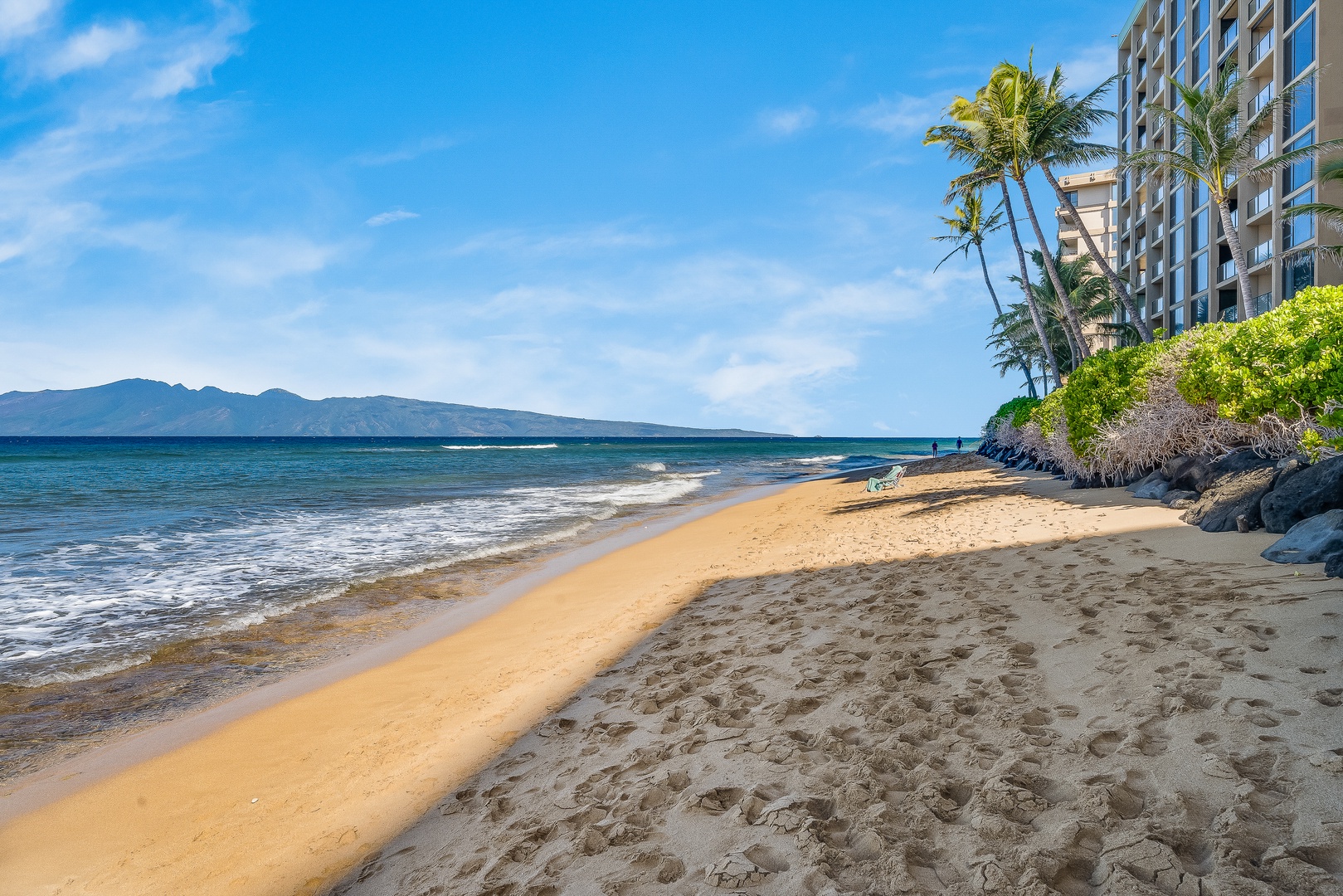 Lahaina Vacation Rentals, Mahana 718 - Enjoy the pristine sandy beach just steps from your stay at Mahana Resort.