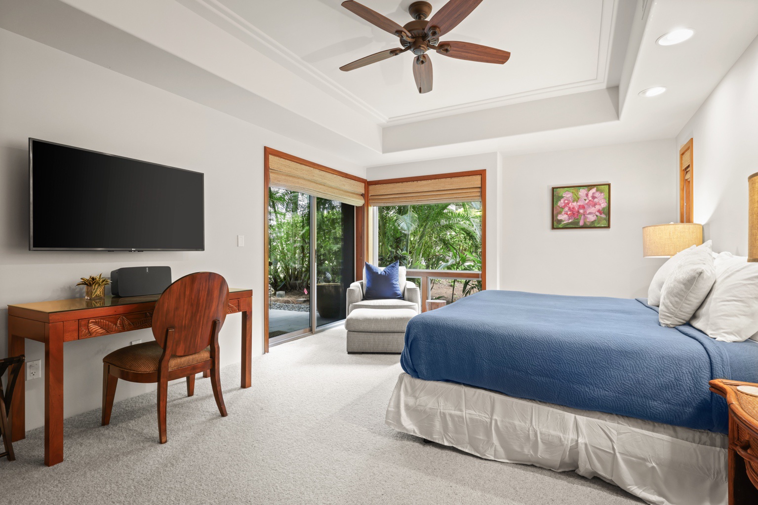 Kailua Kona Vacation Rentals, 3BD Golf Villa (3101) at Four Seasons Resort at Hualalai - Second bedroom offers two twin beds which can be converted to a king bed upon request