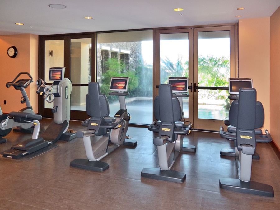 Kapalua Vacation Rentals, Ocean Dreams Villa 2203 at Montage Kapalua Bay* - Fully Equipped Gym at Spa Montage - Complimentary access included with your reservation