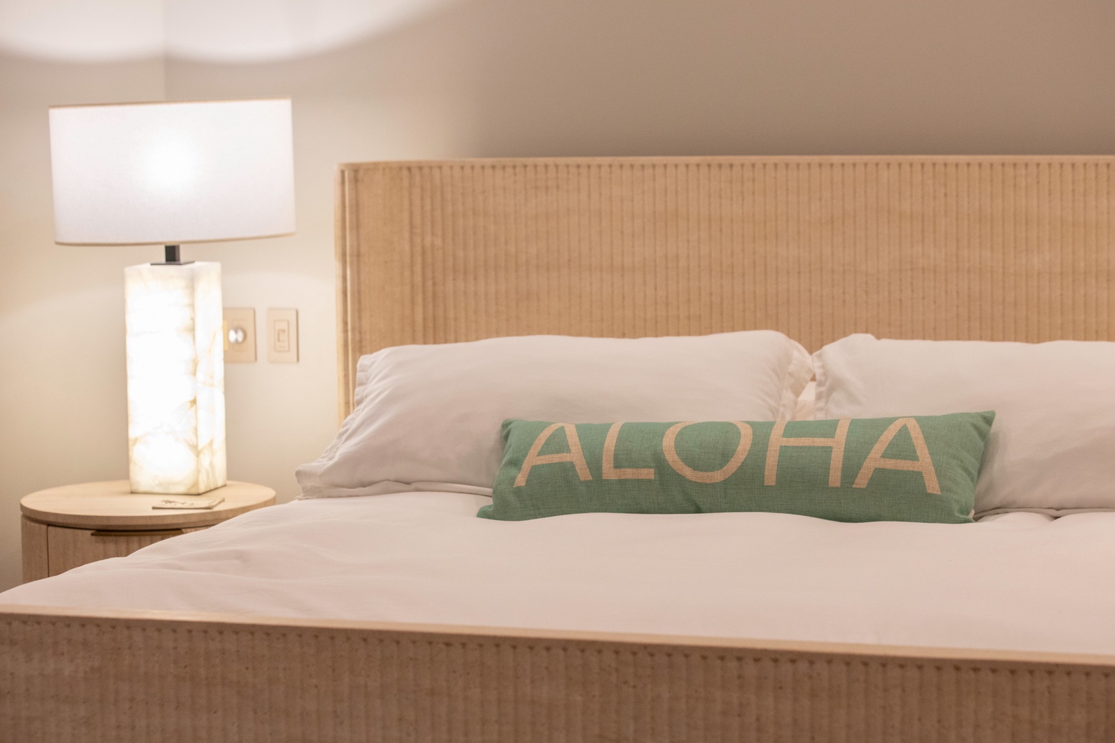 Kamuela Vacation Rentals, Canoe House at Champion Ridge - A soft “Aloha” welcomes you to restful nights.