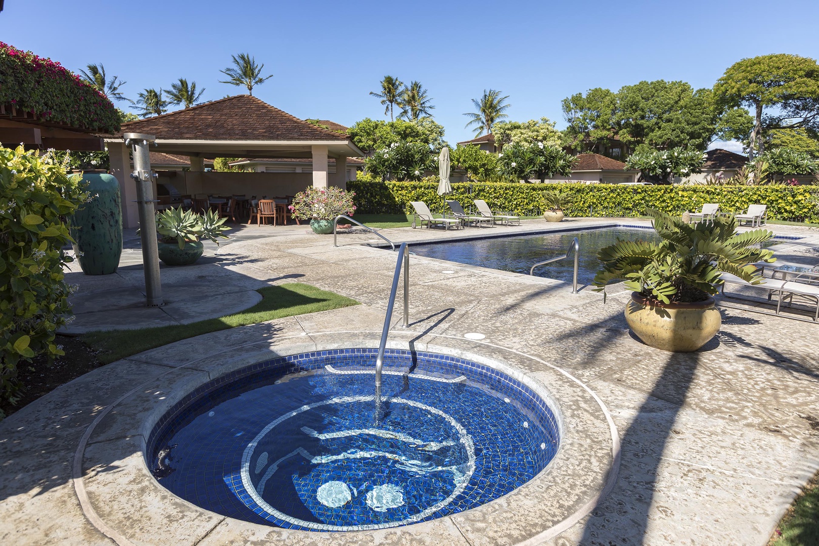Kailua Kona Vacation Rentals, Hillside Villa 7101 - Heated Spa at the community pool