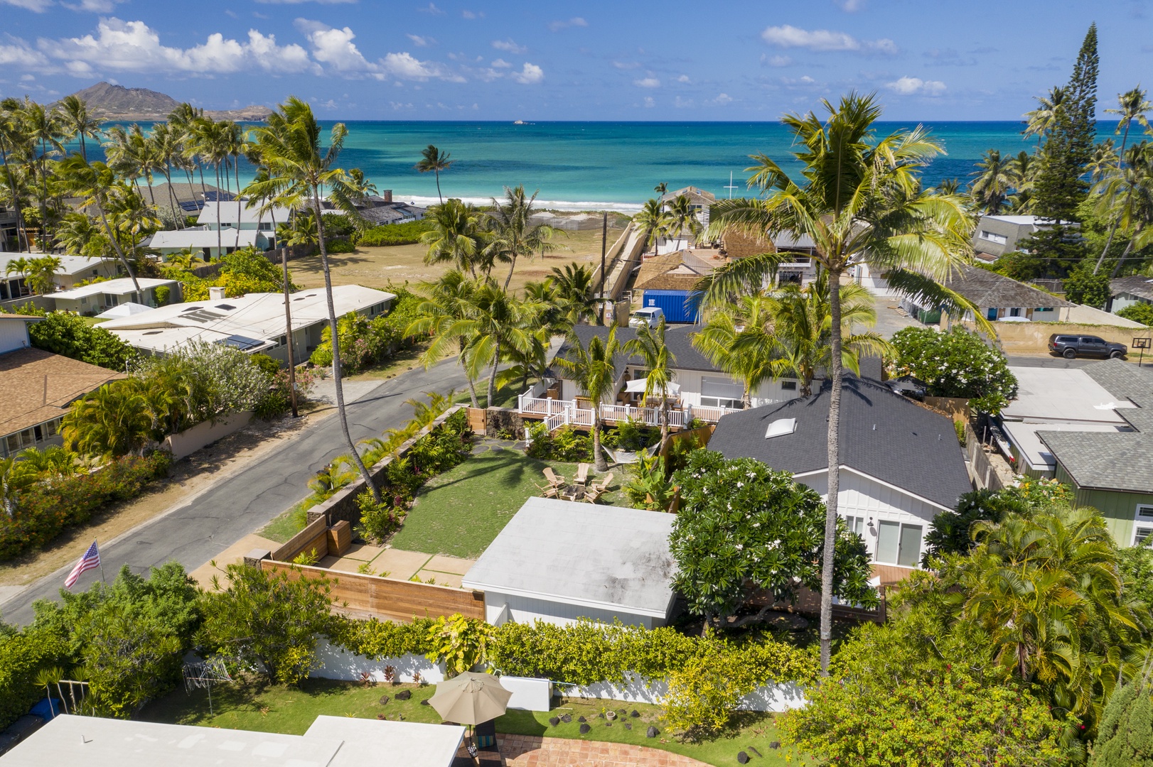 Kailua Vacation Rentals, Seahorse Beach House - Proximity to the Beach from Ranch Beach House