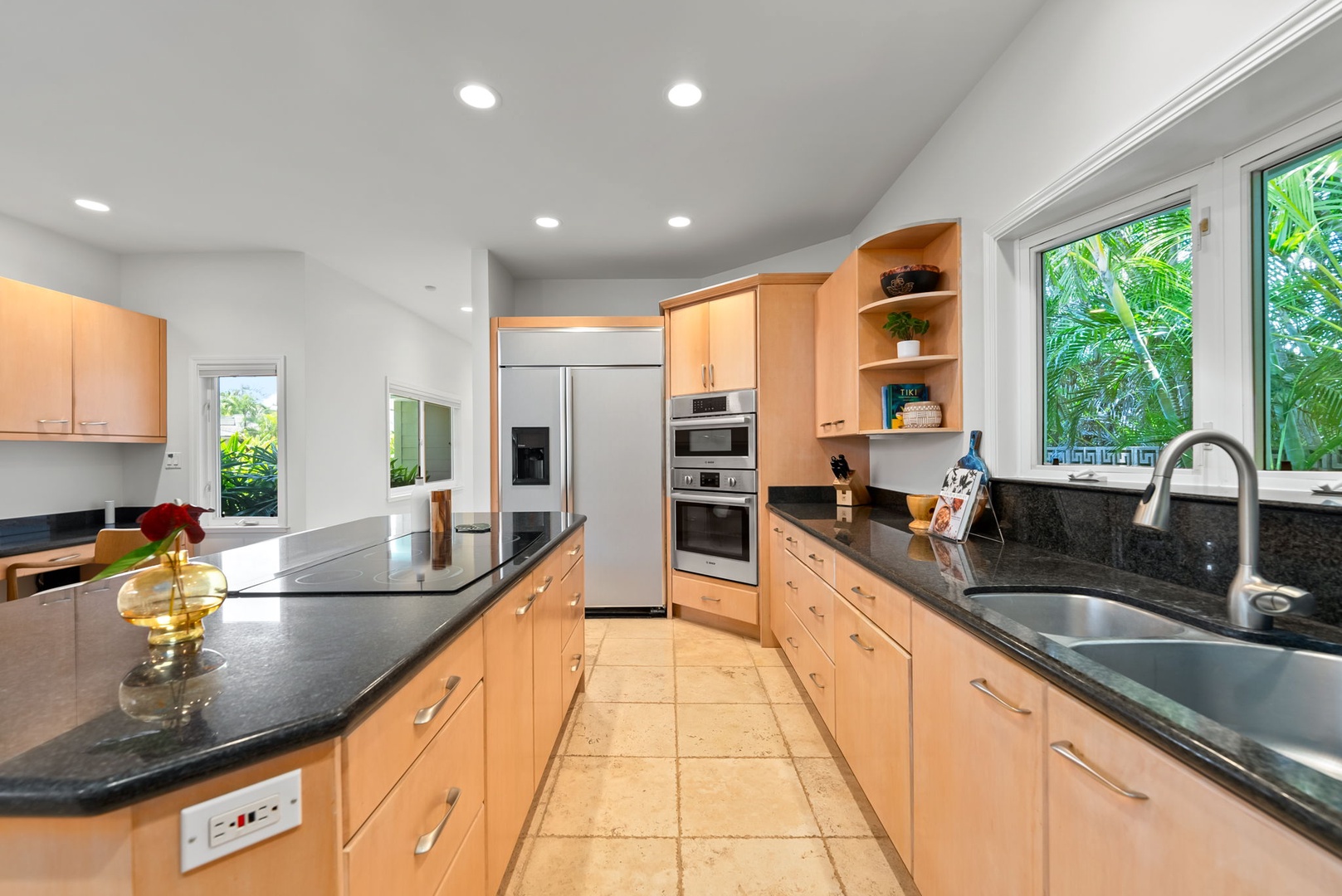Kailua Vacation Rentals, Kailua Beach House - Fully equipped kitchen with everything you need for home-cooked meals.