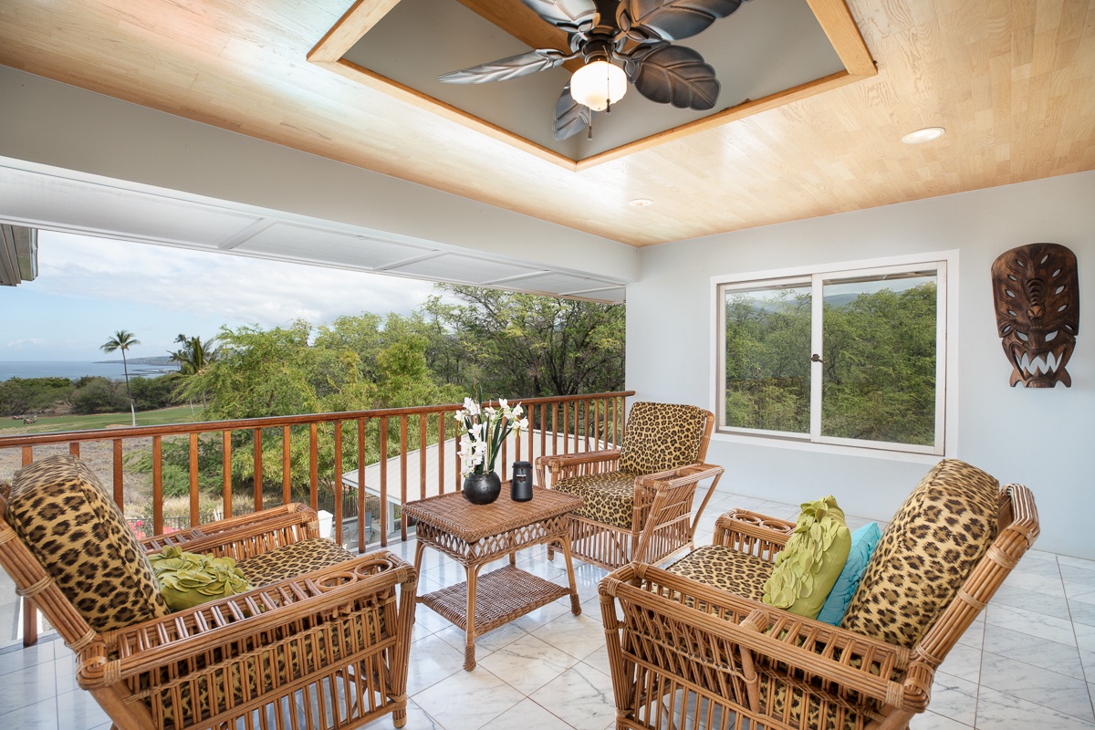 Kamuela Vacation Rentals, White House By The Sea* - Lanai view