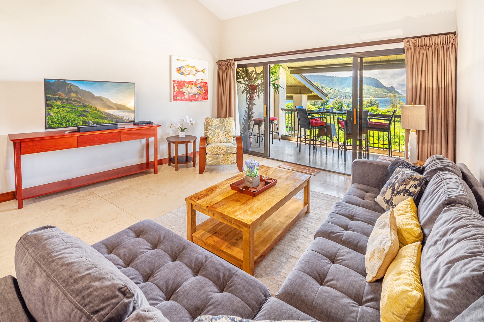 Princeville Vacation Rentals, Hanalei Bay Resort 7307 - Escape to the endlessly alluring Hanalei Bay Resort, nestled along the shores of the renowned Hanalei Bay on the lush, picturesque north side of the Garden Isle