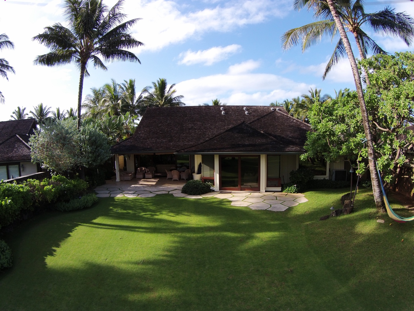Kailua Vacation Rentals, Paradise Pointe Estates* - Back yard and Estate