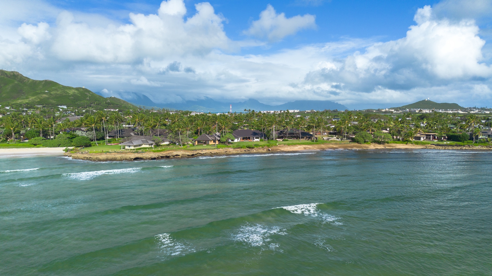 Kailua Vacation Rentals, Castle Point Estate - Dramatic coastal view of Castle Point, where your front yard truly is the Pacific.