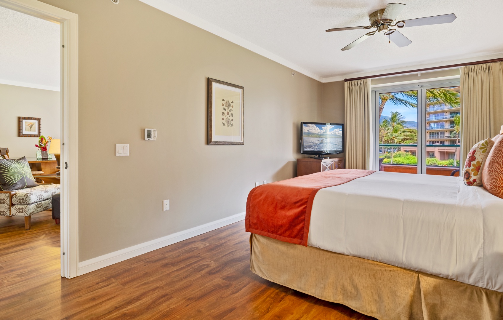 Lahaina Vacation Rentals, Honua Kai Konea 204 - Wake up to the serene views of the outdoors from the primary.